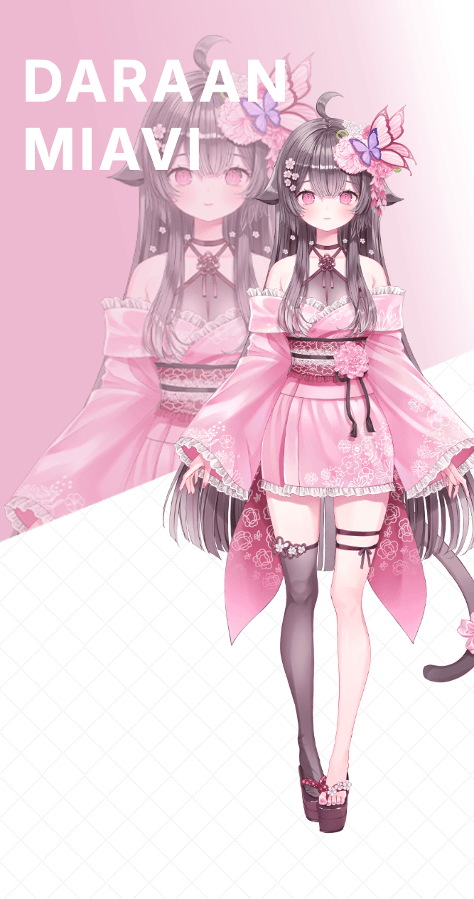 ぶいカノより「荼楽庵みあび」がデビューしました！